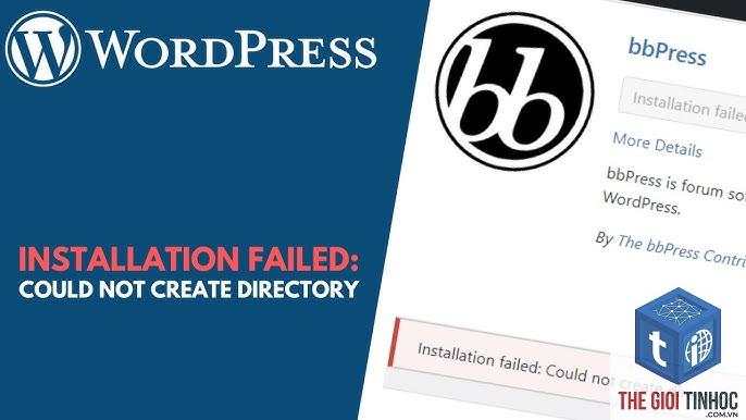 theme wordpress installation failed - Hình 2