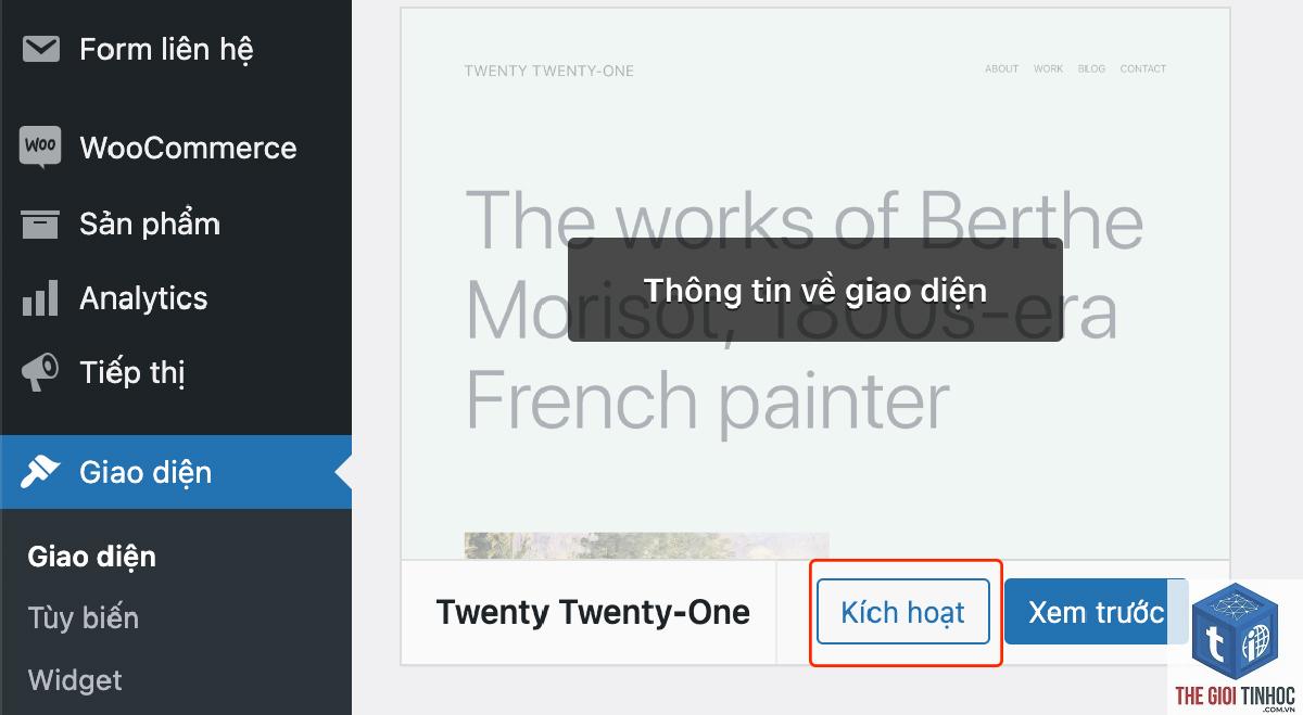 theme wordpress không hoạt động - Hình 4