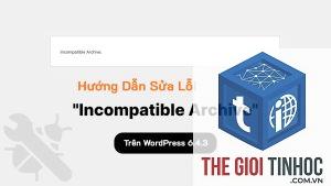 theme wordpress không tương thích