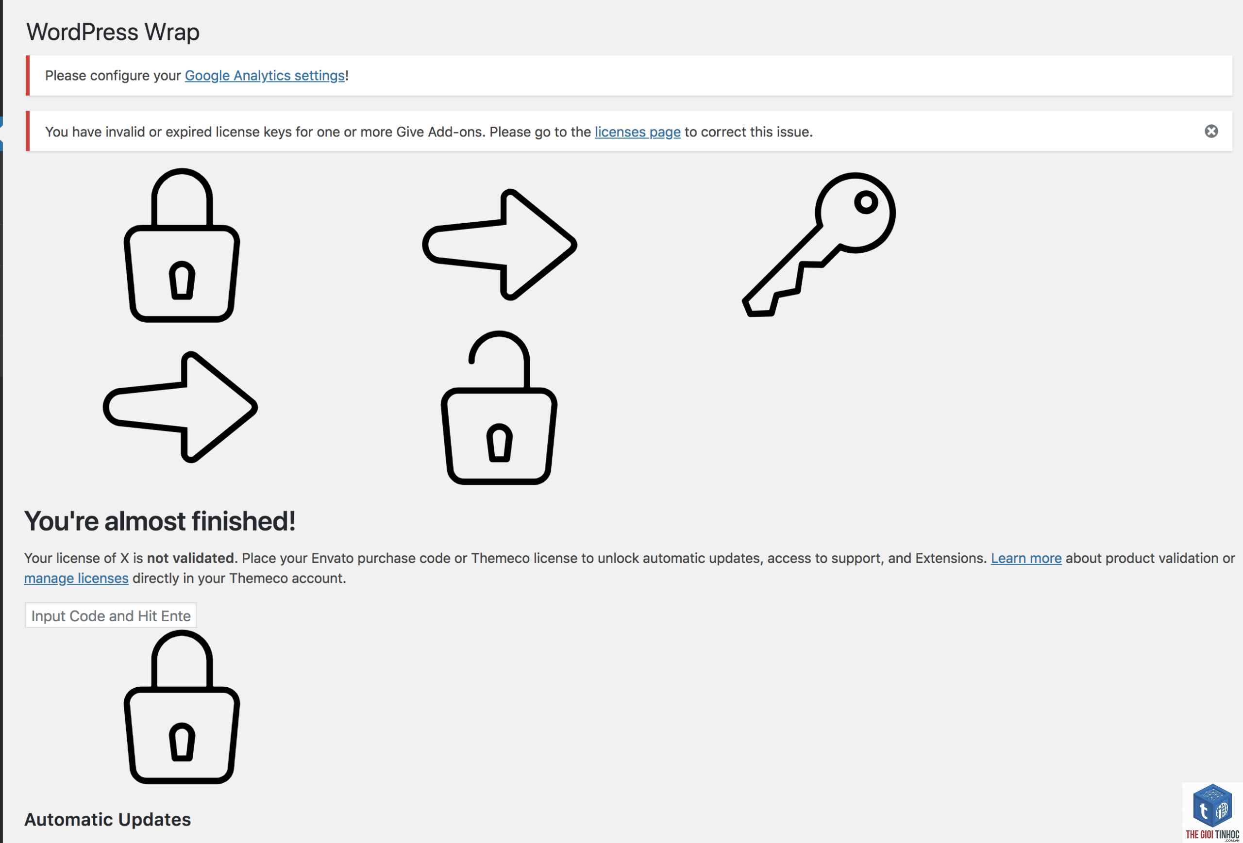 theme wordpress license invalid - Hình 5