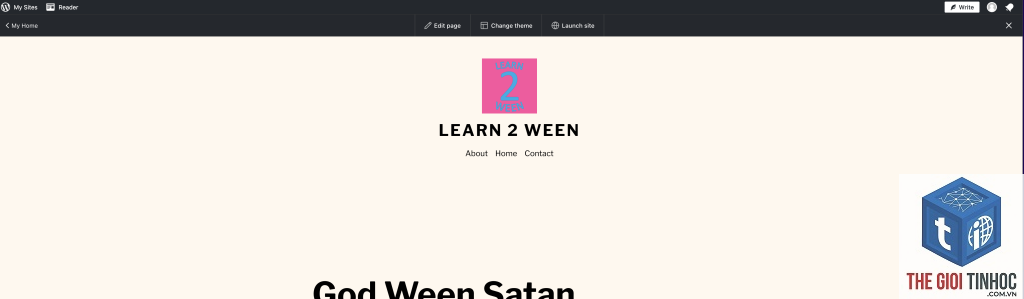 theme wordpress lỗi khoảng cách