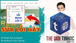 theme wordpress mega menu lỗi