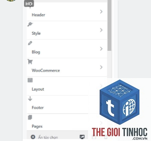 theme wordpress mobile layout lỗi