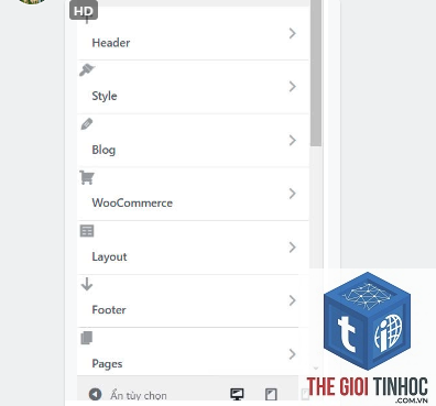 theme wordpress mobile layout lỗi
