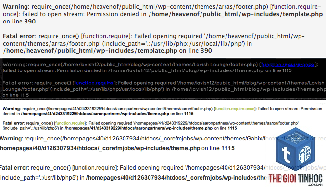theme wordpress permission denied - Hình 5