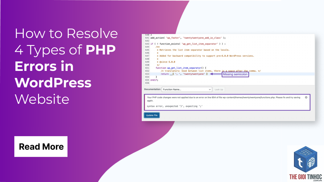 theme wordpress php strict error - Hình 5