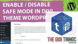 theme wordpress safe mode