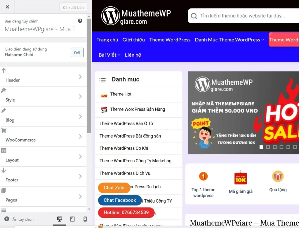 theme wordpress sau cập nhật wordpress bị lỗi
