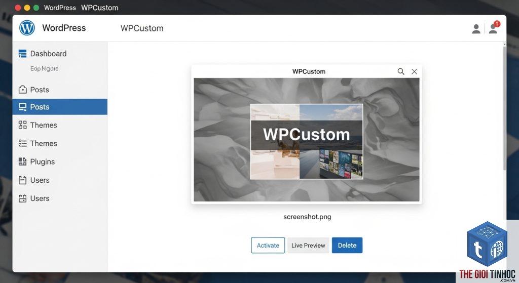 theme wordpress screenshot là gì - Hình 5