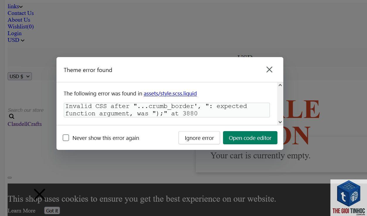 theme wordpress script error - Hình 2