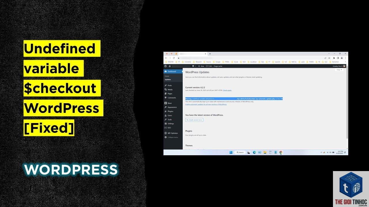 theme wordpress undefined variable - Hình 2