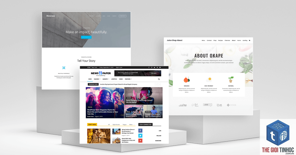 theme wordpress widget javascript lỗi