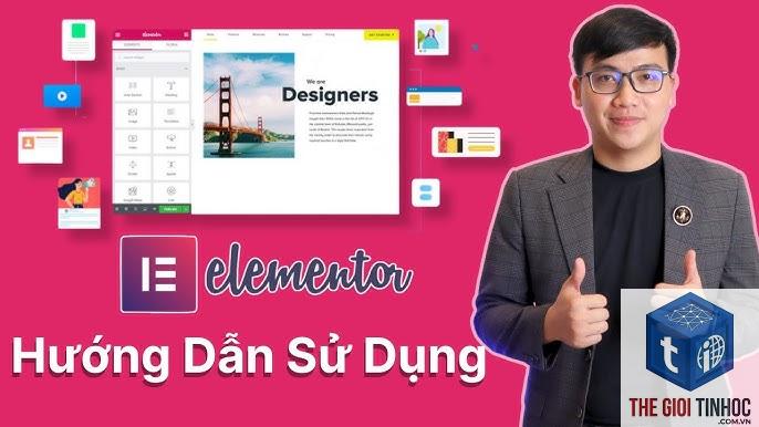 thiết kế website cá nhân bằng elementor