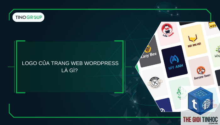 thiết lập logo wordpress