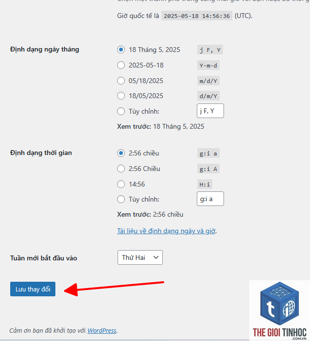 thiết lập tiêu đề website wordpress - Hình 2