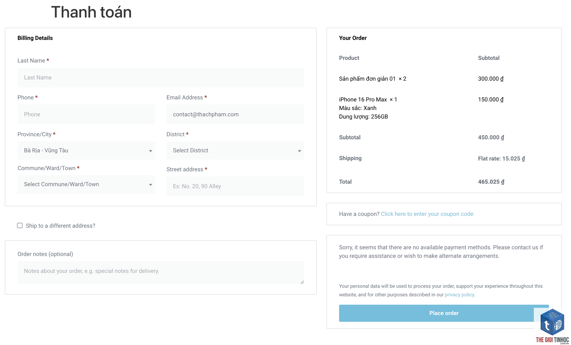thuế theo khu vực woocommerce - Hình 2