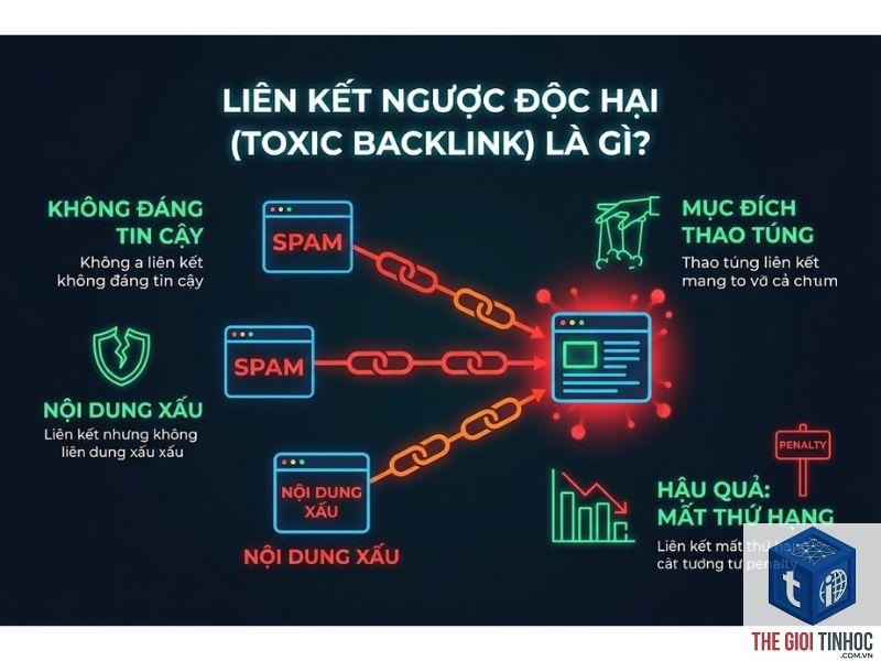 toxic backlink là gì