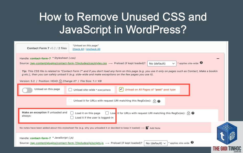 unused javascript wordpress - Hình 5