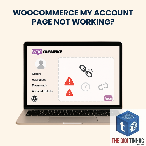 woocommerce account page lỗi - Hình 3