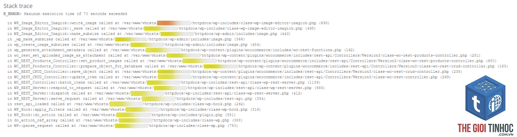 woocommerce api timeout