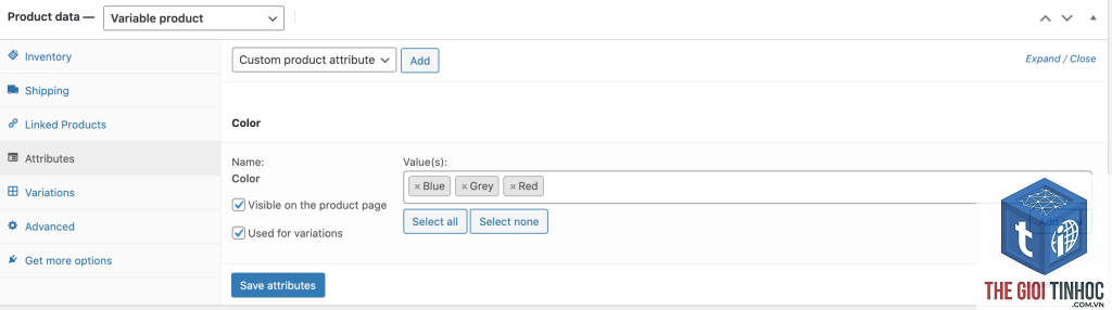 woocommerce attribute filter lỗi