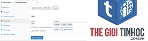 woocommerce attribute filter lỗi