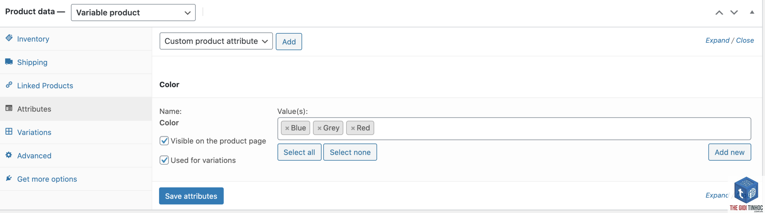 woocommerce attribute filter lỗi - Hình 1