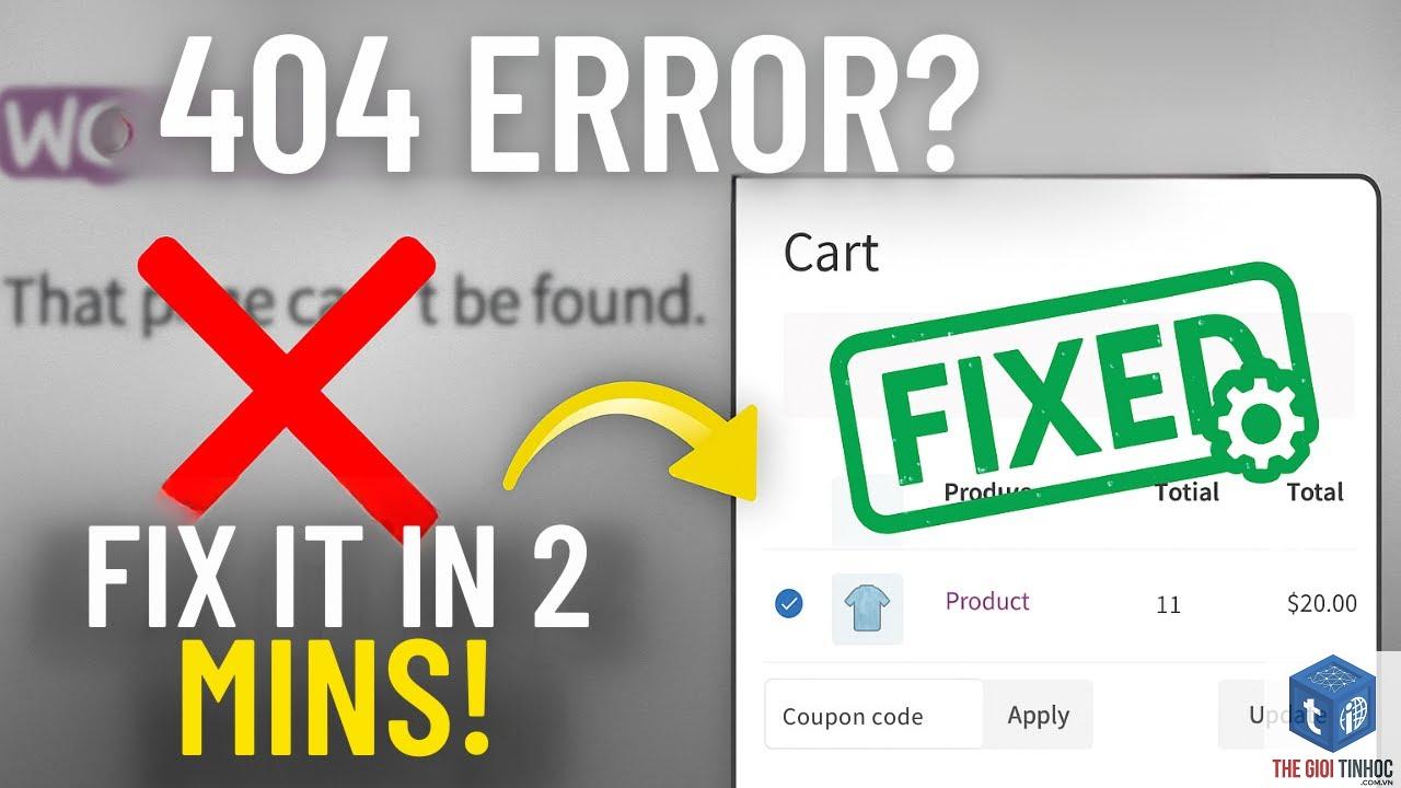woocommerce cart page 404 - Hình 4