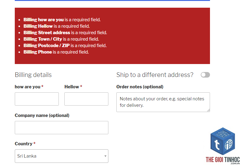woocommerce checkout lỗi - Hình 5