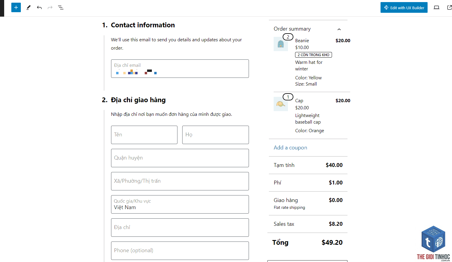 woocommerce checkout trắng trang - Hình 5
