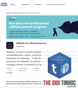woocommerce cho affiliate