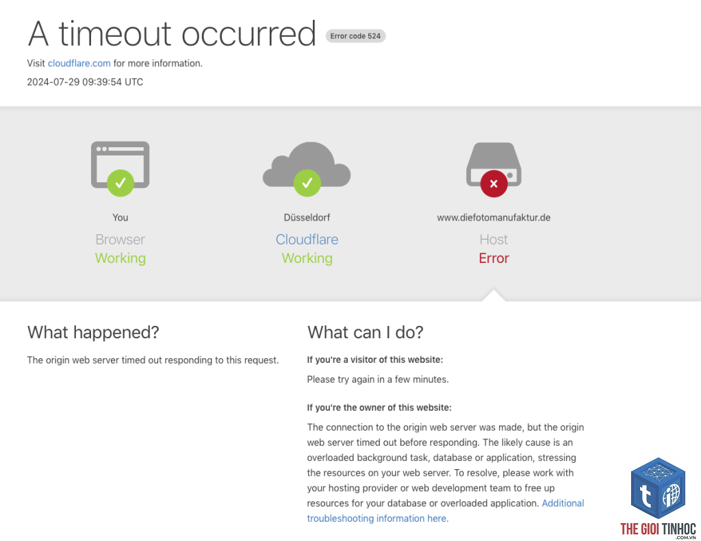 woocommerce cloudflare lỗi