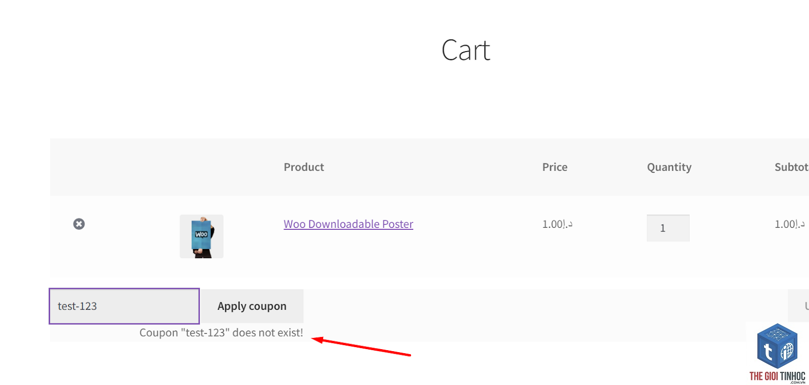 woocommerce coupon validation lỗi - Hình 3