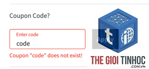 woocommerce coupon validation lỗi
