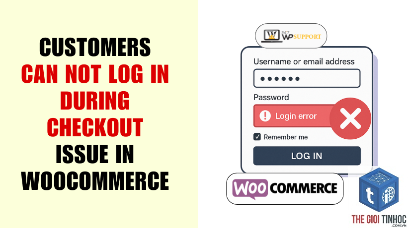 woocommerce customer register lỗi