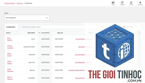 woocommerce customer report lỗi