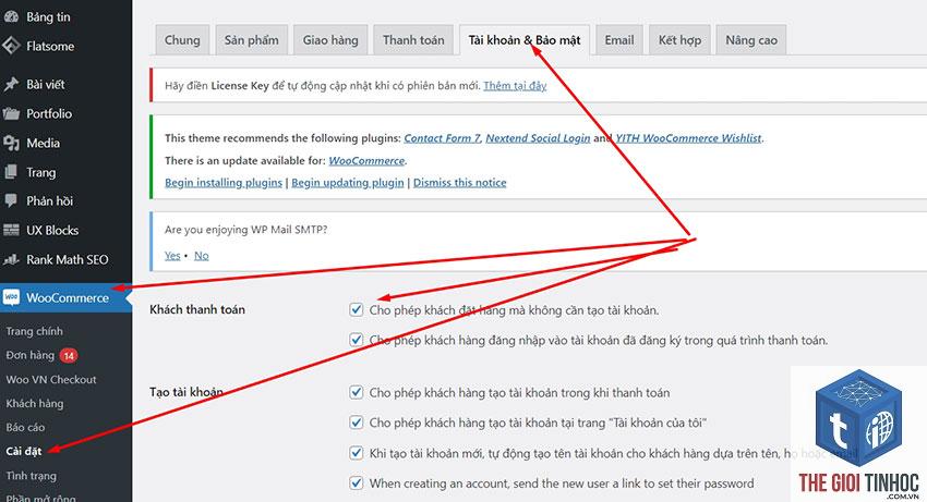woocommerce đăng ký tài khoản lỗi - Hình 5
