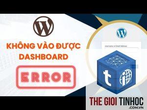 woocommerce dashboard lỗi