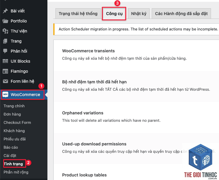 woocommerce database lock lỗi - Hình 2