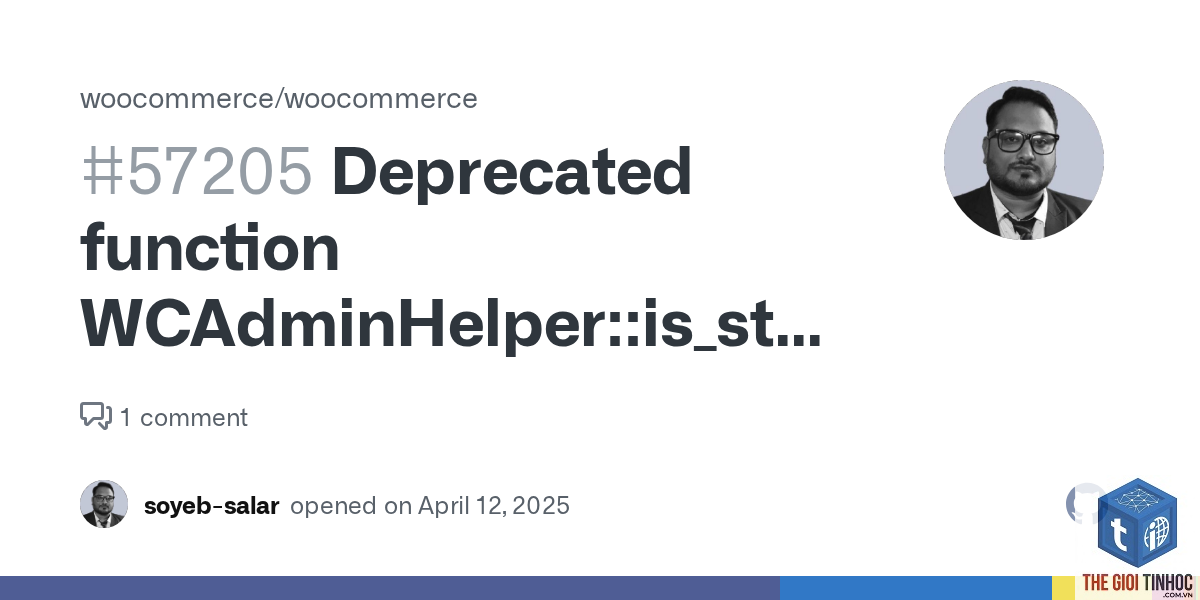 woocommerce deprecated function - Hình 1
