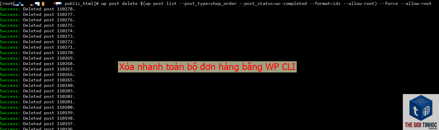 woocommerce đơn hàng completed lỗi - Hình 3