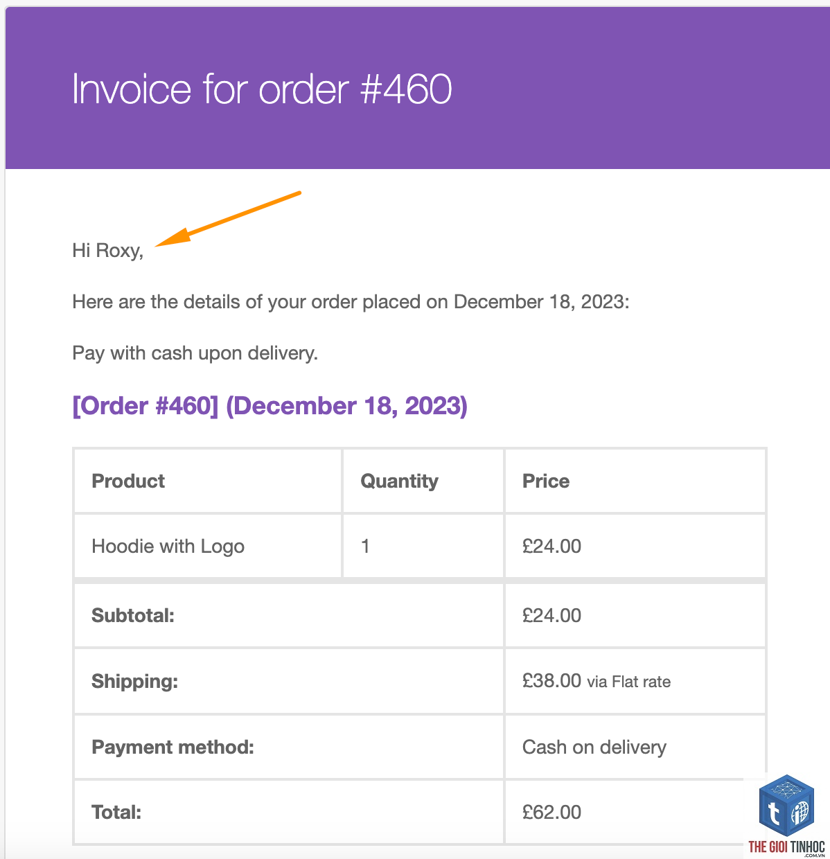 woocommerce email completed order lỗi - Hình 4