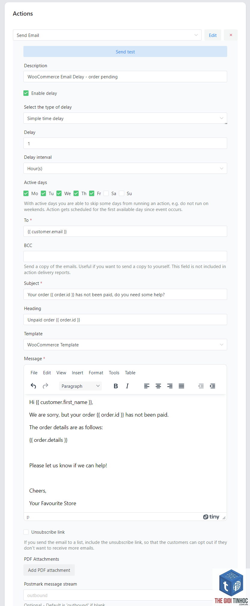 woocommerce email delay lỗi - Hình 1