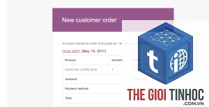 woocommerce email new order lỗi