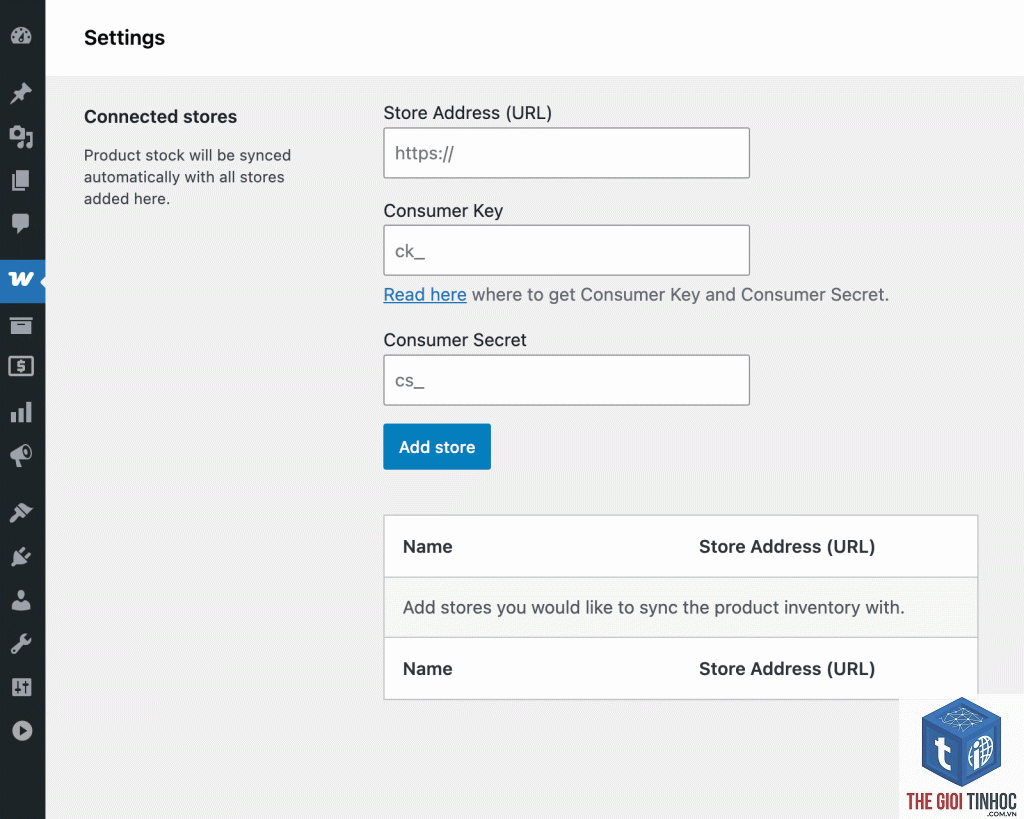 woocommerce inventory sync lỗi