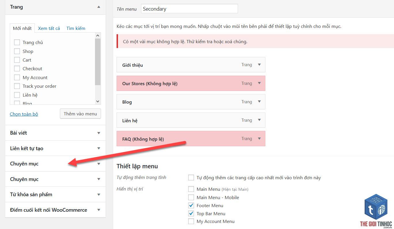 woocommerce không hiển thị sản phẩm - Hình 3