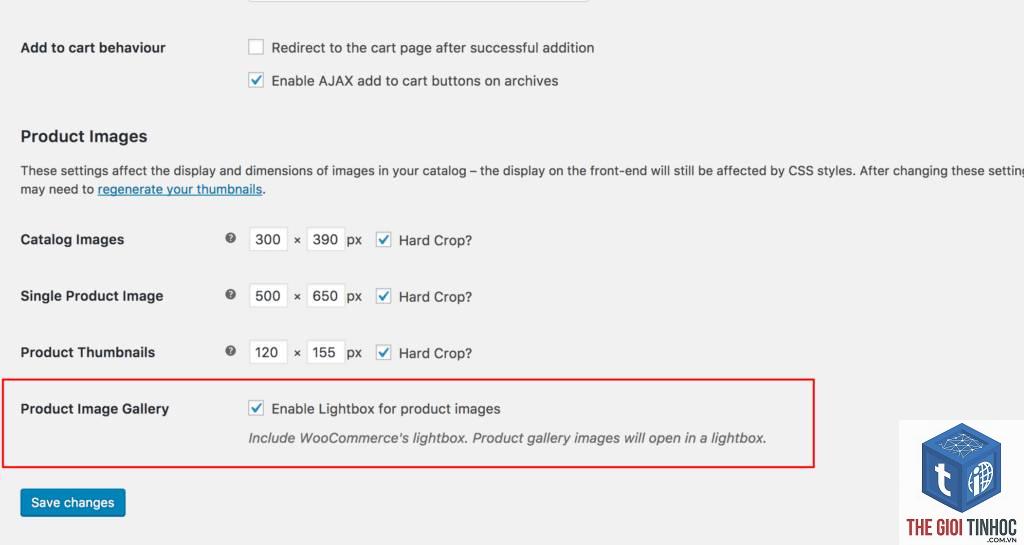woocommerce lightbox lỗi