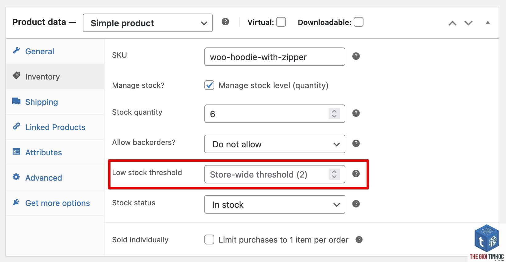 woocommerce low stock notification lỗi - Hình 3