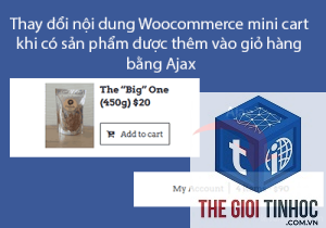woocommerce mini cart lỗi