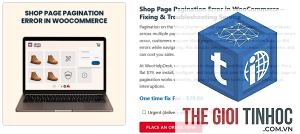 woocommerce pagination lỗi